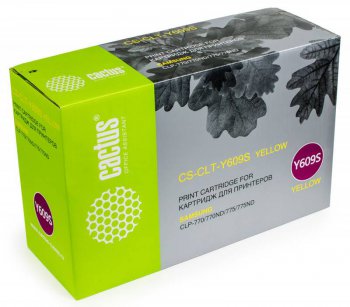 Картридж Cactus CS-CLT-Y609S CLT-Y609S желтый (7000стр.) для Samsung CLP 770/770ND/775/775ND