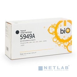 Картридж Bion BCR-Q5949A для HP LaserJet 1160 (2500 стр.), Черный, с чипом