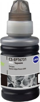 Чернила Cactus CS-EPT6731 черный (100мл) Epson L800