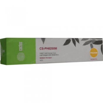 Картридж Cactus CS-PH6250M 106R00669 пурпурный для Xerox Phaser 6250 (4000стр.)