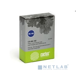 Картридж Cactus CS-ML182 черный для Oki ML-182/192/280/320/390