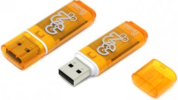 Накопитель USB SmartBuy Glossy <SB32GBGS-Or> USB2.0 Flash Drive 32Gb (RTL)