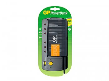 Зарядное устройство GP PowerBank, 6-15 часов (универсальное) (GP PB320GS-CR1)