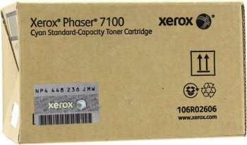 Картридж Xerox 106R02606 голубой для Ph 7100 (4500стр.)