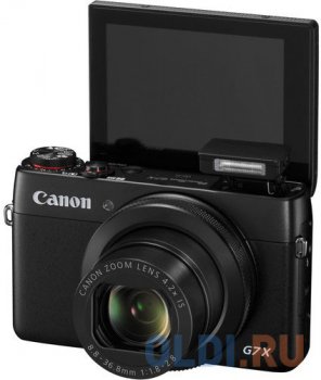 Цифровой компактный фотоаппарат Canon PowerShot G7 X <20.2Mp, 4.2x zoom, SD, WiFi>