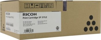 Картридж Ricoh SP 311LE для SP 311DN/311DNw/311SFN/311SFNw. Черный. 2000 страниц.