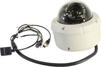Камера видеонаблюдения D-Link <DCS-6510> Vandal Proof Outdoor Dome IP PoE Camera (LAN, 648x480, f=3.7-12mm, 12 LED)