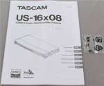 Звуковая карта TASCAM US-16x08 (RTL)