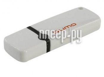 Накопитель USB Qumo Optiva <QM64GUD-OP2-White> USB2.0 Flash Drive 64Gb (RTL)
