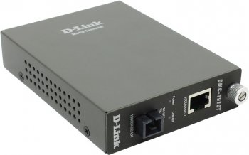 Медиаконвертер D-Link <DMC-1910T /A9A> 1000Base-T to 1000Base-LX Media Converter (1UTP, 1SC, SM)