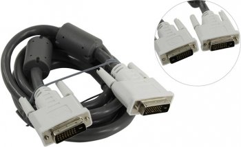 Кабель Hama DVI-D Dual Link (m) DVI-D Dual Link (m) 1.8м (00045077) феррит.кольца