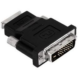 Переходник Buro HDMI (f) DVI-D (m) (HDMI-19FDVID-M_ADPT) черный