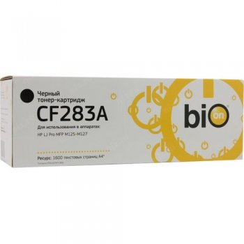 Картридж Bion CF283A для HP LJ Pro M125/127