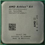 Процессор AMD ATHLON X4 730 (AD730XO) 2.8 GHz/4core/ 4 Mb/65W/5 GT/s Socket FM2