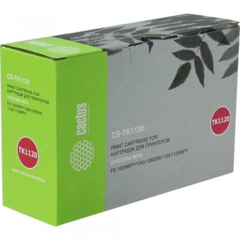 Картридж Cactus CS-TK1120(BK) для Kyocera Mita FS-1025MFP/1125MFP/1060