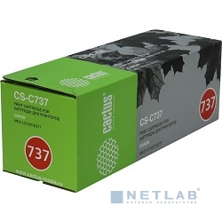 Картридж CACTUS Cartridge CS-C737 черный для CANON MF210/211/212/216/217/220 (2400стр.)
