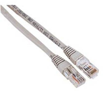 Кабель UTP Hama H-30595 8p8c (RJ45) (m-m) CAT5e 3.0 м 1000 Мбит/с серый