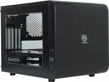 Корпус Thermaltake Core V21 Black w/o PSU,Window,CA-1D5-00S1WN-00