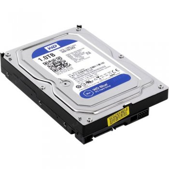 Жесткий диск WD 1 Тб SATA 6Гб / s Western Digital Blue < WD10EZRZ > 3.5" 5400rpm 64Mb