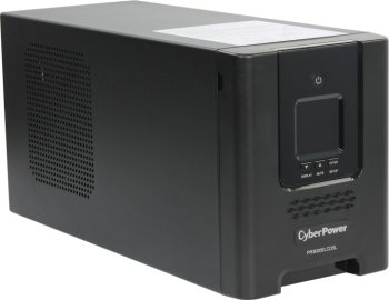 Источник бесперебойного питания CyberPower PR3000ELCDSL Line-Interactive, Tower, 3000VA/2700W USB/RS-232/EPO/SNMPslot (8 IEC С13, 1 IEC C19), 12В/9 Ач