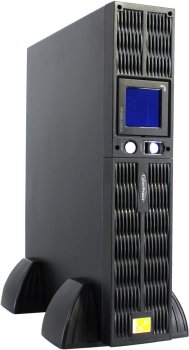 Источник бесперебойного питания CyberPower PR1500ELCDRT2U 1500VA/1350W USB/RJ11/45 (8 IEC), 12В/7 Ач х 4