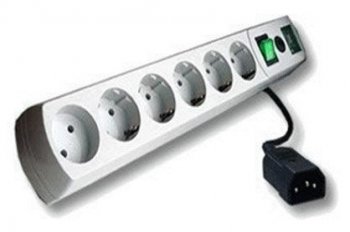 Сетевой фильтр Most RG-U 1.5м (6 розеток) белый