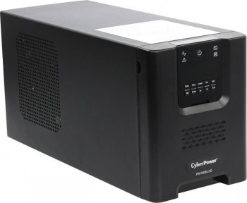 Источник бесперебойного питания CyberPower PR1500ELCD Line-Interactive, Tower, 1500VA/1350W USB/RS-232/EPO/SNMPslot (8 IEC С13), 12В/17 Ач х 2