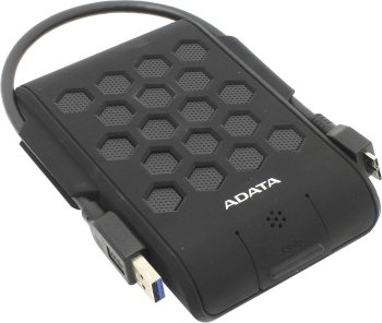Внешний жесткий диск A-Data <AHD720-1TU3-CBK> Durable HD720 Black USB3.0 Portable 2.5" HDD 1Tb EXT (RTL)
