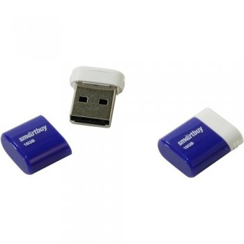 Накопитель USB SmartBuy Lada series <SB16GBLARA-B> USB2.0 Flash Drive 16Gb (RTL)