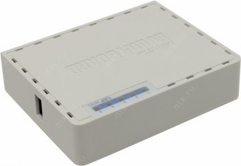 Маршрутизатор MikroTik <RB951Ui-2nD> Wireless Router (802.11b/g/n, 5UTP 10/100Mbps, 1WAN, 1xUSB, 1.5dBi)