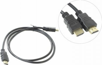 Кабель Exegate <EX191098RUS> HDMI to HDMI (19M -19M) ver.1.4 1м
