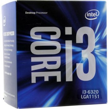 Процессор Intel Core i3-6320 BOX 3.9 GHz/2core/SVGA HD Graphics 530/0.5+ 4Mb/51W/8 GT/s LGA1151