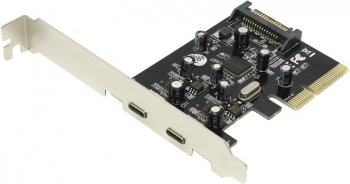 Контроллер Orient M-31U2PE-2С (OEM) PCI-Ex1, USB3.1, 2 port-ext(C)