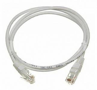 Кабель UTP Lanmaster LAN-PC45/U5E-0.5-GY UTP RJ-45 вил.-вилка RJ-45 кат.5E 0.5м серый LSZH (уп.:1шт)