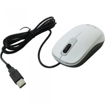 Мышь Genius Optical Mouse DX-110 <White> (RTL) USB 3btn+Roll (31010116102/31010009401)