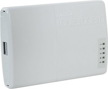 Маршрутизатор MikroTik <RB750P-PBr2> RouterBOARD PowerBox (4UTP 100Mbps,1WAN)