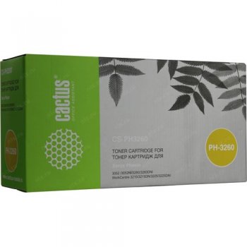 Картридж CACTUS CS-PH3260 черный для Xerox Phaser 106R02778 3052/3052NI/3260 (3000стр.)