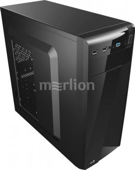 Корпус Miditower Aerocool <CS-1101 Black> ATX без БП