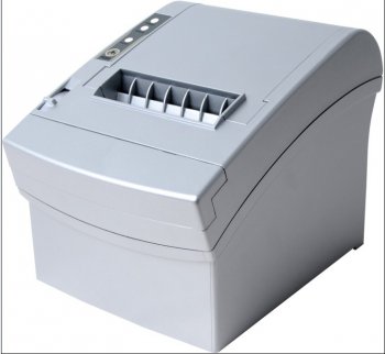 Принтер чеков GlobalPOS XP-F900 USB/RS232 термальный с автоотрезом, скорость 260мм/сек, ширина чек. ленты 80мм, серый