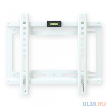 Кронштейн Kromax IDEAL-5 White, для LED/LCD/ TV 15"-47", max 40 кг, настенный, 0 ст свободы, от стены 20 мм, max VESA 200x200 мм, тонкий профиль