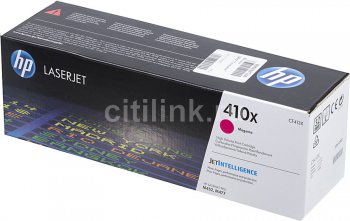 Картридж HP 410X CF410XC черный для LJ Pro M452/M477 (6500стр.) (техн.упак)