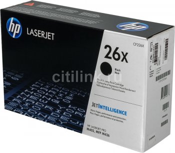 Картридж HP 26X CF226XC черный для LJ Pro M402/M426 (9000стр.) (техн.упак)