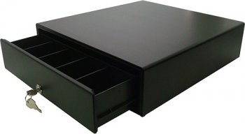 Денежный ящик HPC-13S , электромеханический, 330х360х90, черный