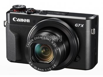 Цифровой компактный фотоаппарат Canon PowerShot G7X Mark II