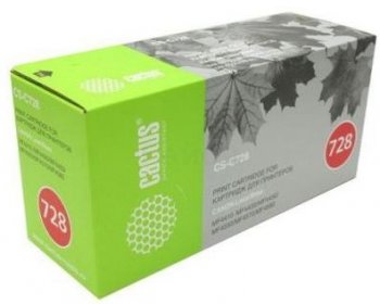 Картридж Cactus CS-C725D черный двойная упак. (1600стр.) для Canon LBP i-Sensys 6000/6000b