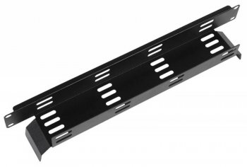 Органайзер ЦМО ГКО-Л-1-9005 односторонний пластиковый канал 2U шир.:19" глуб.:67.6мм