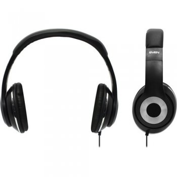 Наушники с микрофоном SVEN AP-930M <Black-Silver> (шнур 1.3м)