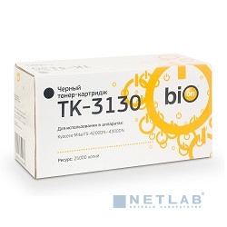 Картридж Bion TK-3130 для Kyocera FS-4200DN/4300DN (25000 стр.), Черный, с чипом