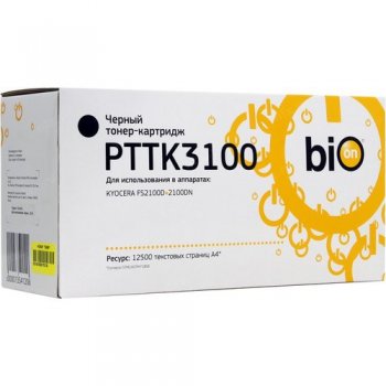 Картридж Bion BCR-TK-3100 для Kyocera FS-2100D/2100DN (12500 стр.),Черный , с чипом
