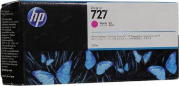 Картридж HP F9J77A №727 для Designjet T920, T930, T1500, T1530, T2530. Пурпурный. 300 млl